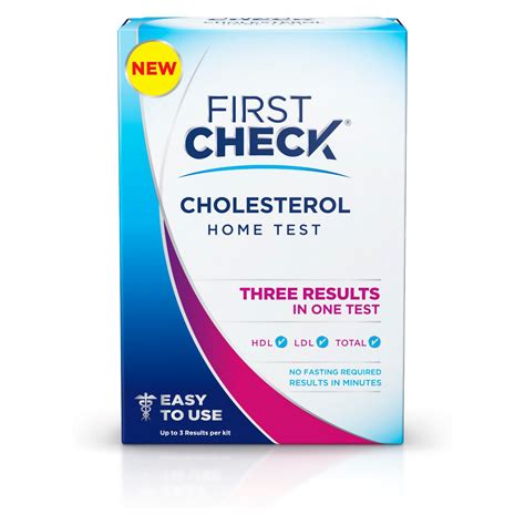 fda approved cholesterol test kit